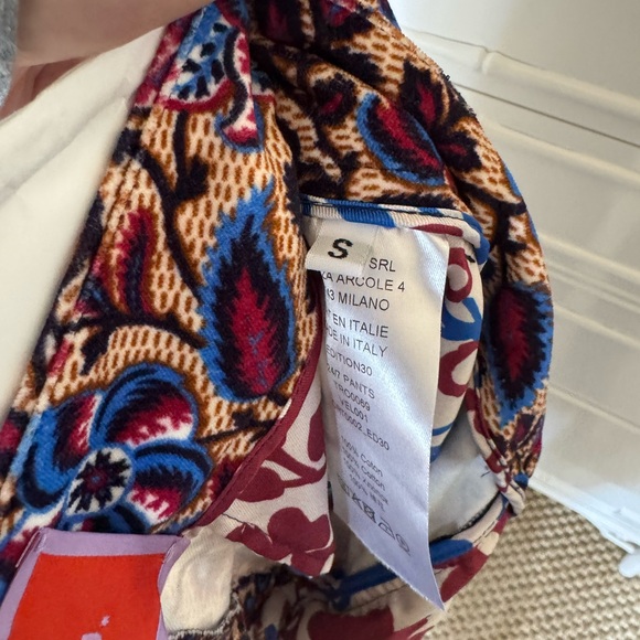 La Double J Patterned Pants size small - Picture 5 of 7